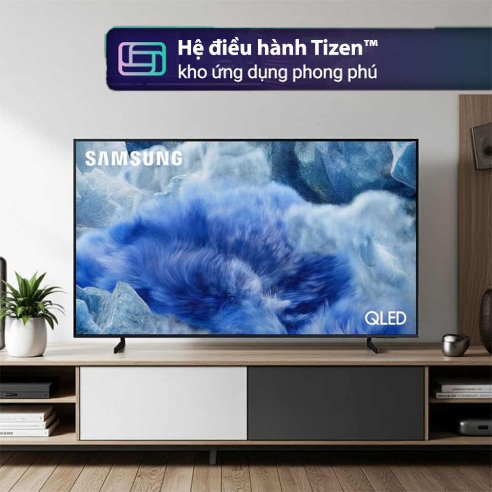 Smart Tivi QLED Samsung AI 4K 75 inch QA75Q8FA - Hàng chính hãng