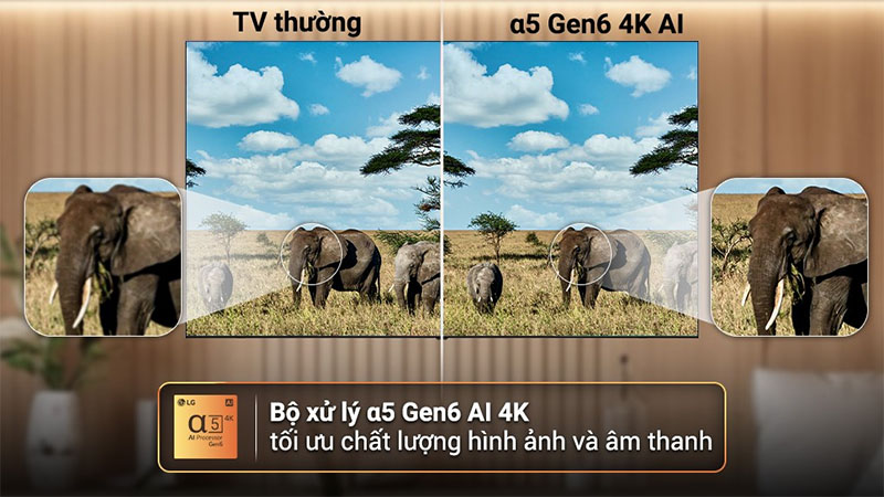 Smart Tivi QNED LG 4K 50 inch 50QNED75SRA - Hàng chính hãng