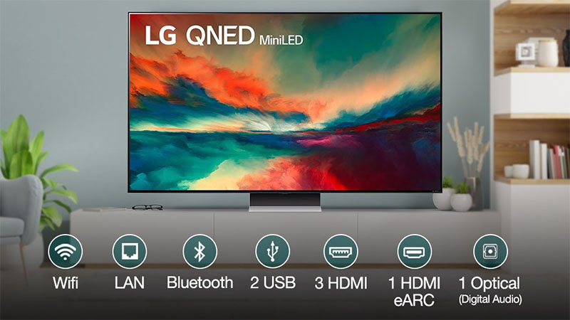 Smart Tivi QNED LG 4K 65 inch 65QNED86SRA - Hàng chính hãng