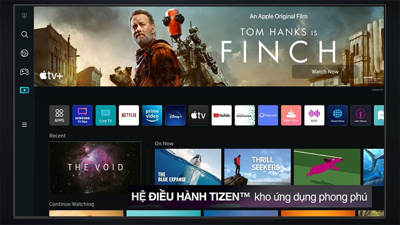 Smart Tivi Samsung 4K Crystal UHD 55 inch UA55BU8000 - Hàng chính hãng