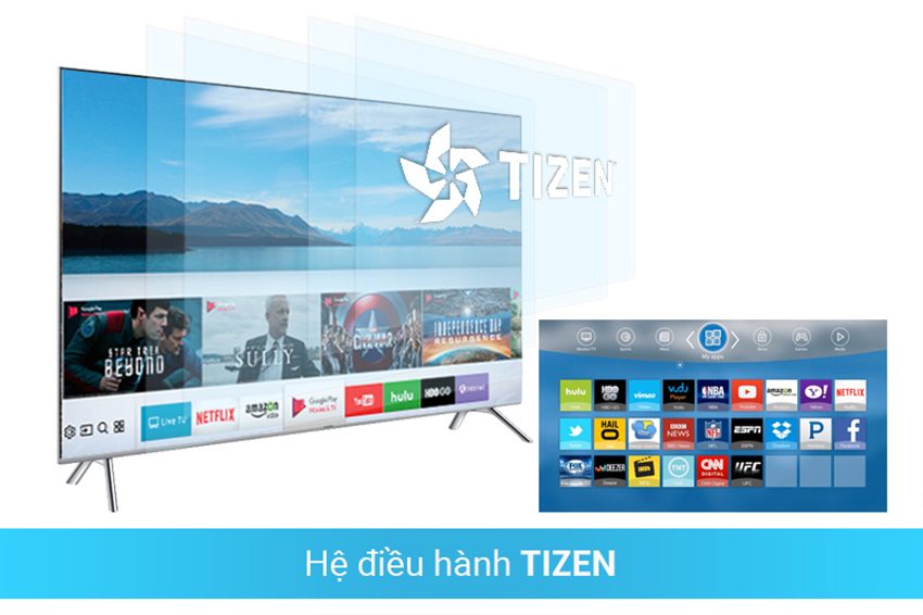 Smart Tivi Samsung UA65MU7000 - Hàng chính hãng