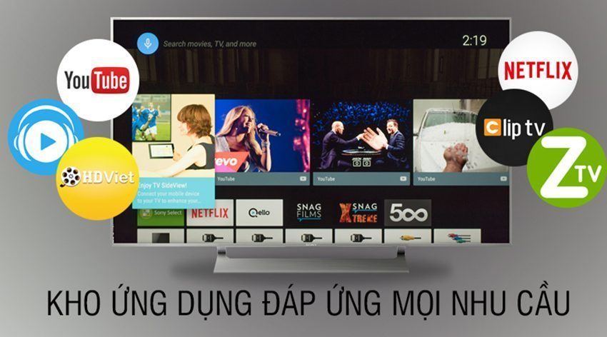 Smart Tivi Sony KD-55X9000E/S - Hàng chính hãng