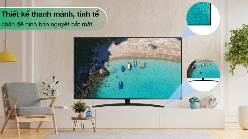 Smart Tivi LG NanoCell 4K 86 inch 86NANO76SQA - Hàng chính hãng
