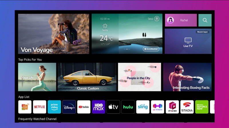 Smart Tivi Oled LG 55 inch 4K 55G2PSA - Hàng chính hãng