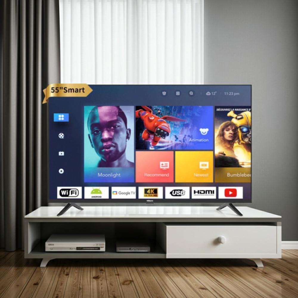 Smart Tivi Hikers 4K 55 inch HK55A500UA - Hàng chính hãng