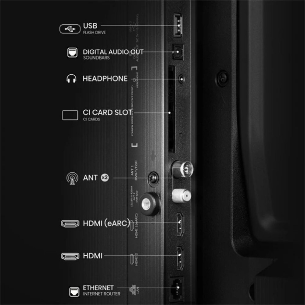 Smart Tivi Hisense FHD 40 inch 40A4Q - Hàng chính hãng