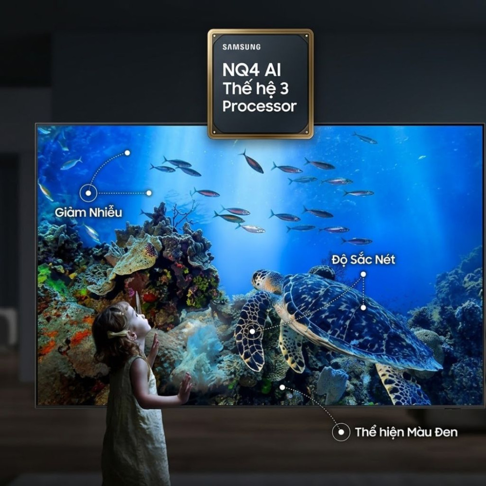 Smart Tivi Neo QLED Samsung AI 4K 65 inch QA65QN90F - Hàng chính hãng