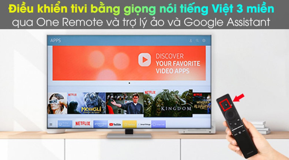 Smart tivi Neo Qled 4K 65 inch Samsung QA65QN85A - Hàng chính hãng