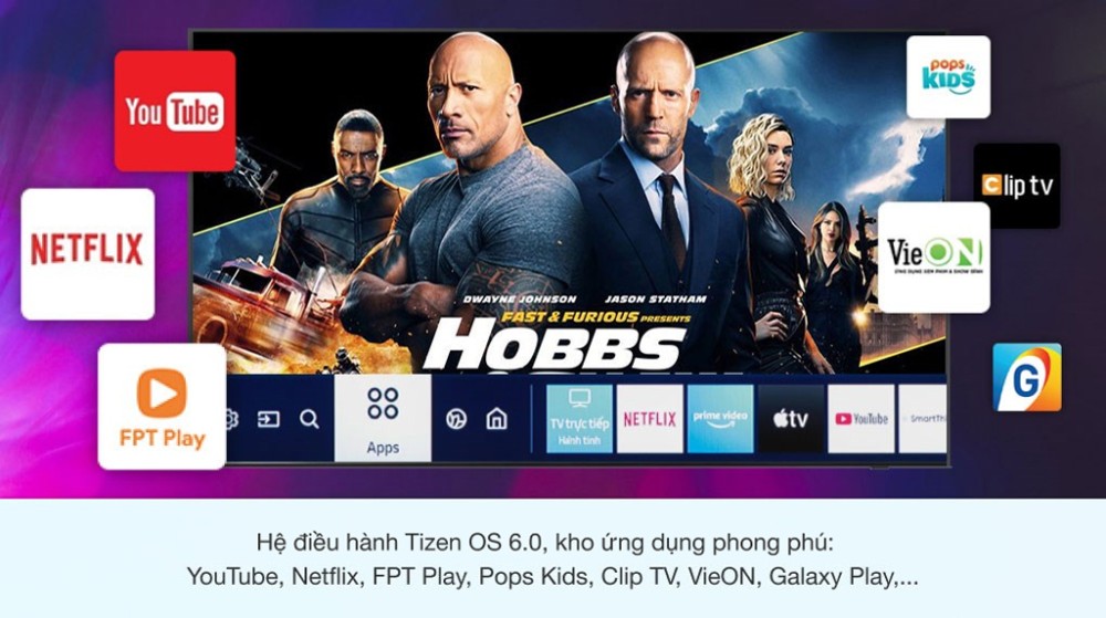 Smart tivi Neo Qled 4K 65 inch Samsung QA65QN85A - Hàng chính hãng
