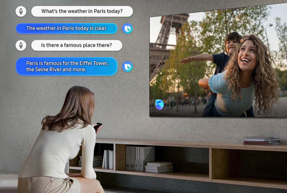 Smart Tivi QLED Samsung AI 4K 55 inch QA55Q7FA - Hàng chính hãng