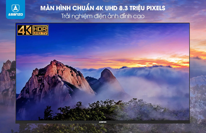 Smart tivi Asanzo 55U81 - Hàng chính hãng