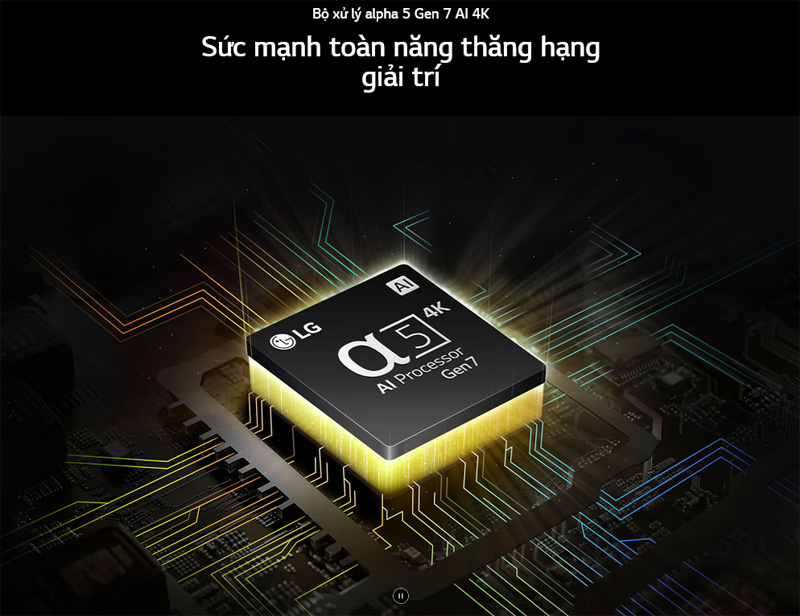 Smart tivi LG 4k 65 inch 65UT7350PSB - Hàng chính hãng