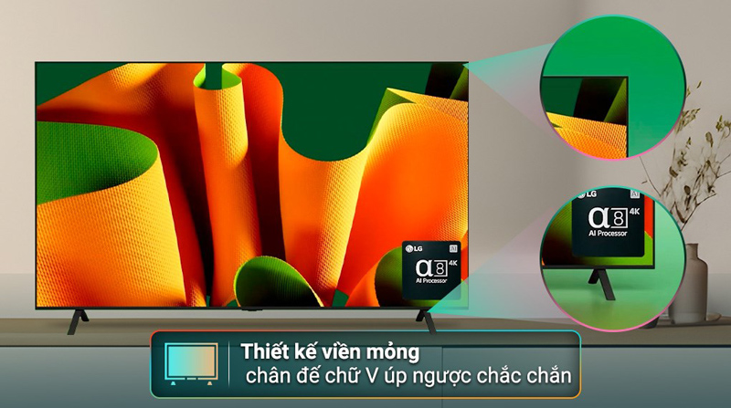 Smart tivi Oled LG 4K 65 inch 65B4PSA - Hàng chính hãng