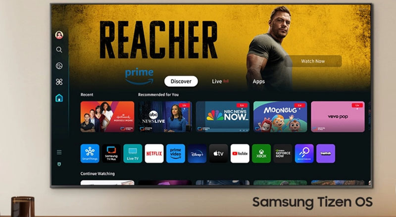 Smart Tivi Qled Samsung 4K 85 inch QA85Q80DA - Hàng chính hãng
