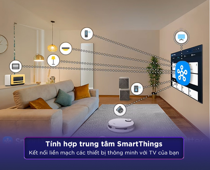 Smart tivi qled Samsung 4K 75 inch QA75Q70DA - Hàng chính hãng