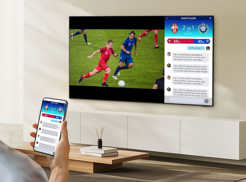 Smart tivi qled Samsung 4K 75 inch QA75Q80DA - Hàng chính hãng