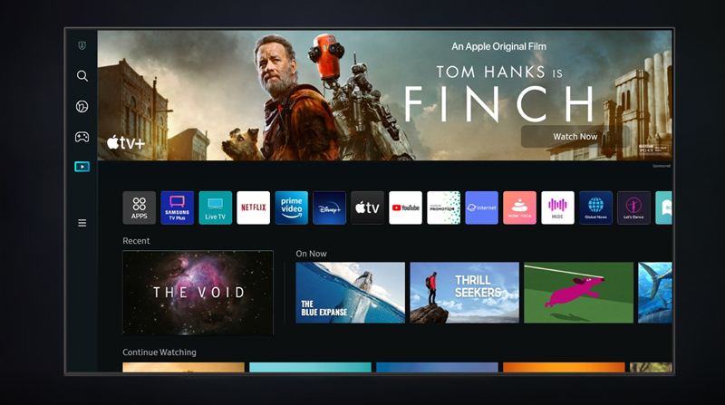Smart tivi Samsung QLED 4K 55 inch QA55Q70C - Hàng chính hãng