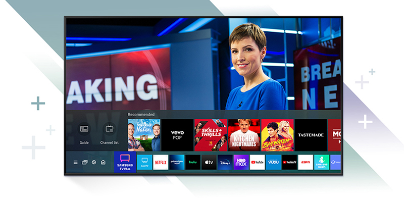 Smart tivi Samsung Crystal UHD 4K 43 inch UA43AU7002KXXV - Hàng chính hãng