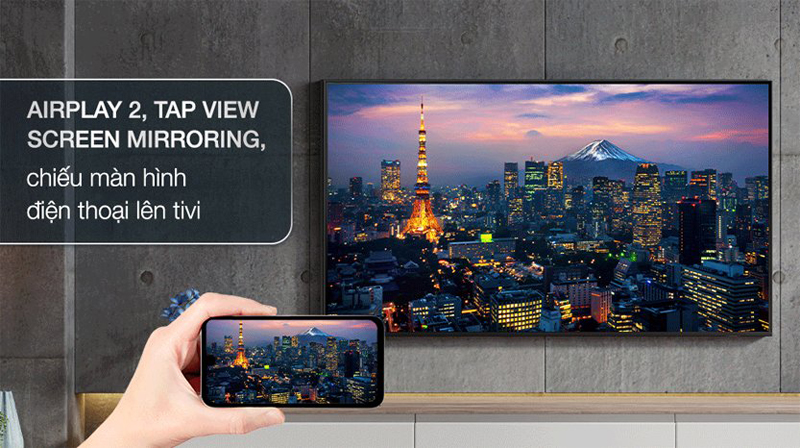 Smart tivi Samsung 4K 55 inch UA55DU8000 - Hàng chính hãng