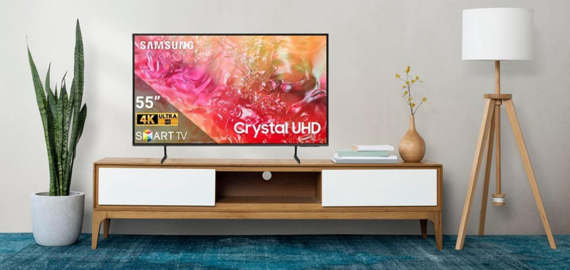 Smart tivi Samsung 4k 55 inch UA55DU7700 - Hàng chính hãng