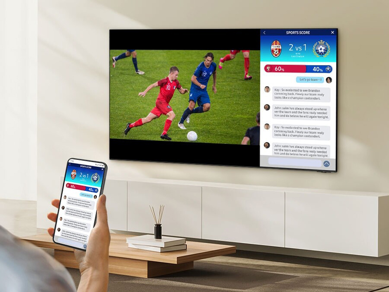 Smart tivi qled Samsung 4K 50 inch 50Q60D - Hàng chính hãng