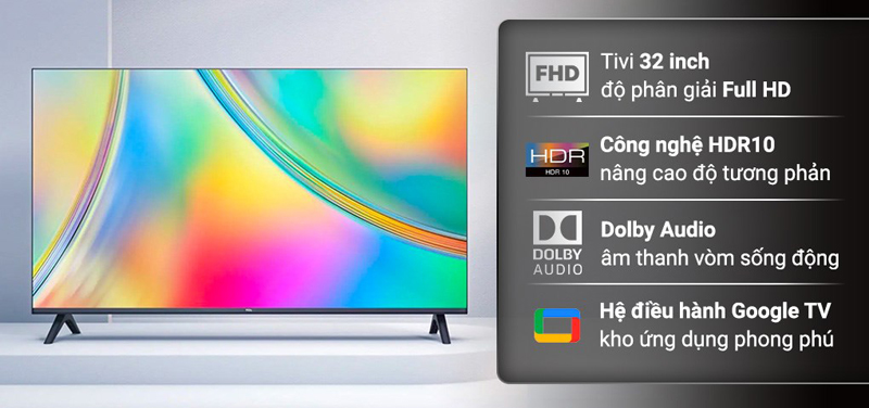 Smart Tivi TCL 32 inch 32S5400A - Hàng chính hãng