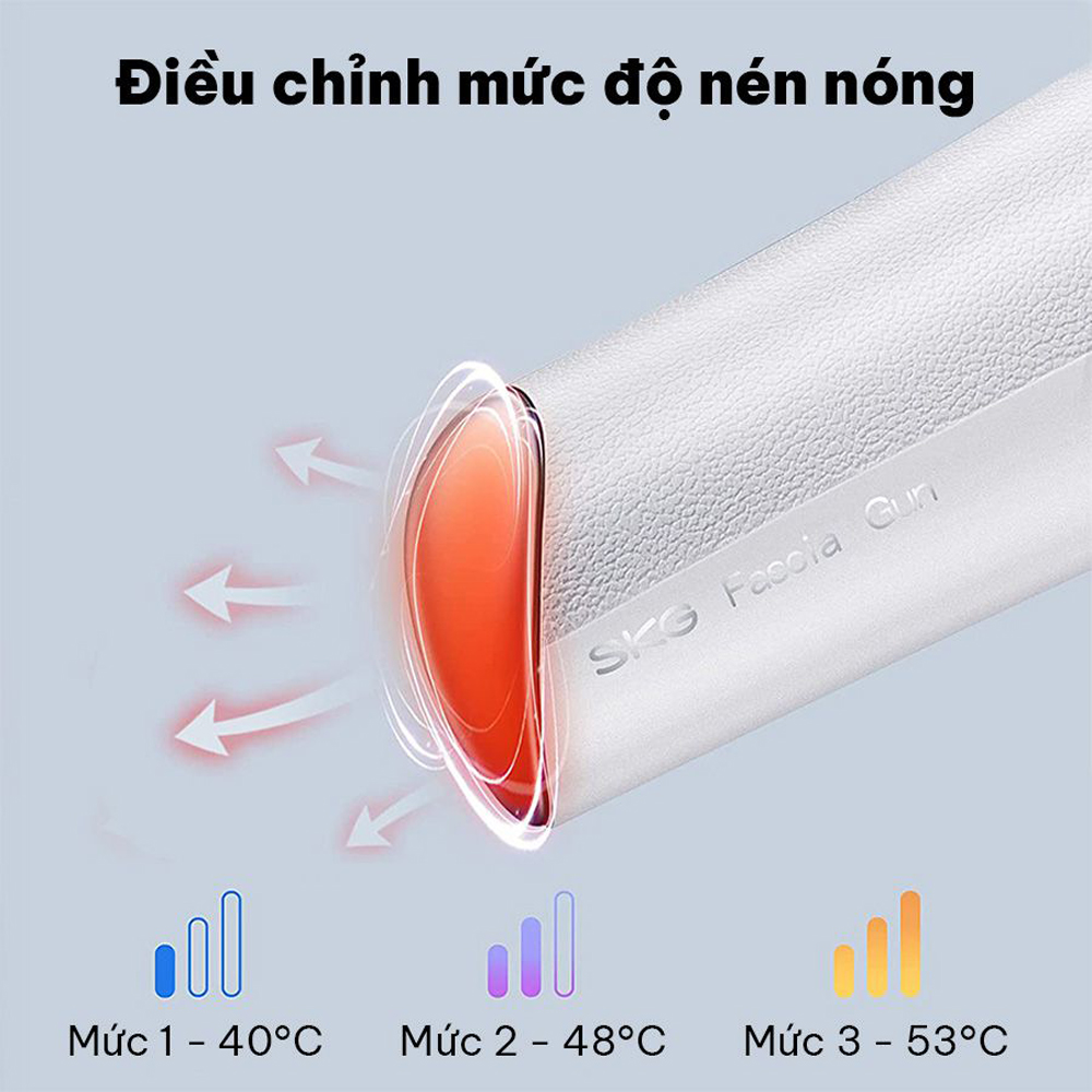 Súng massage SKG F5 - Hàng chính hãng