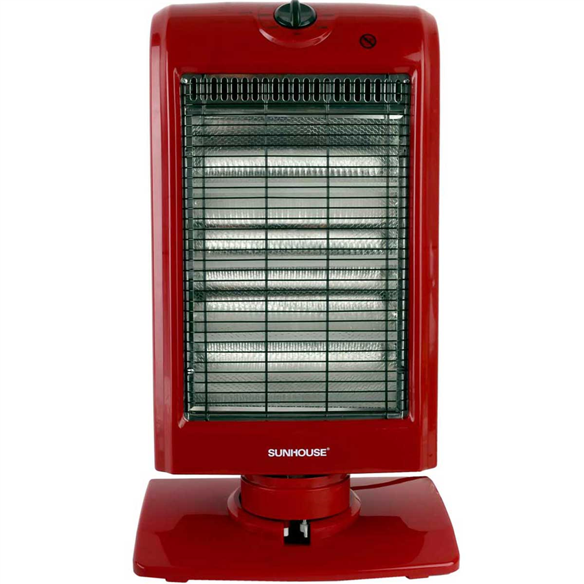 Sưởi điện 3 bóng Halogen Sunhouse SHD-7016 - Hàng chính hãng