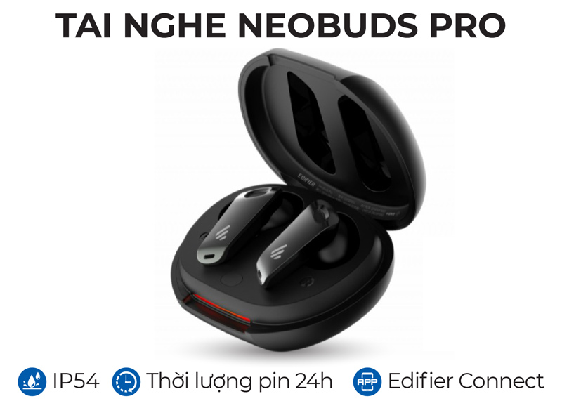 Tai nghe không dây Edifier NEOBUDS PRO - Hàng chính hãng