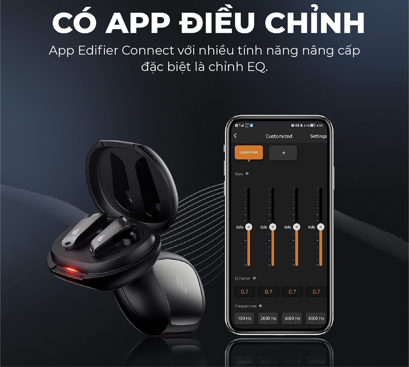 Tai nghe không dây Edifier NEOBUDS PRO - Hàng chính hãng