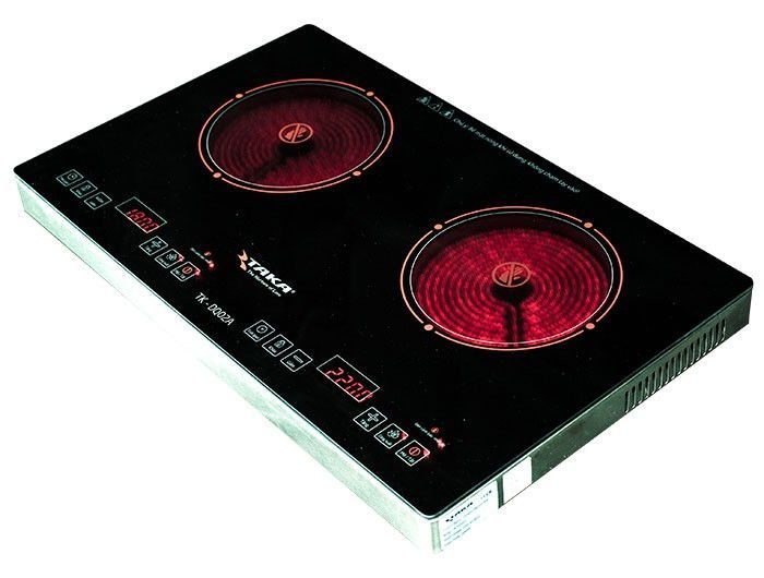Bếp đôi hồng ngoại Taka TK-DQ02A - Hàng chính hãng