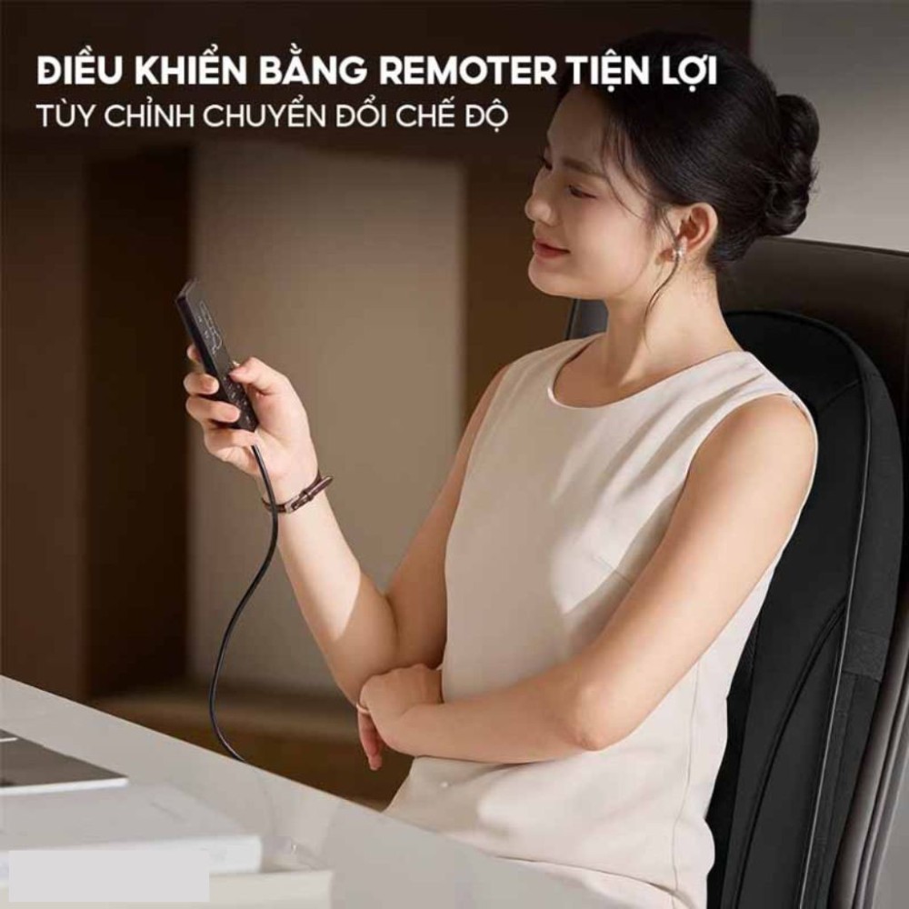 Đệm massage lưng eo Philips PPM8502 NEW - Hàng chính hãng