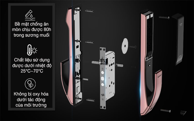 Thân khóa tự động Kaadas K7,K8 - Hàng chính hãng