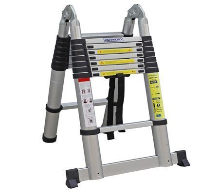 Thang nhôm rút gọn chữ A Advindeq ADT708B - Hàng chính hãng