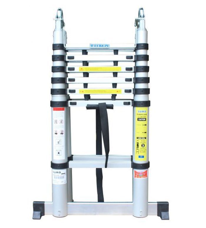 Thang nhôm rút gọn chữ A Sumo ADT808B - Hàng chính hãng