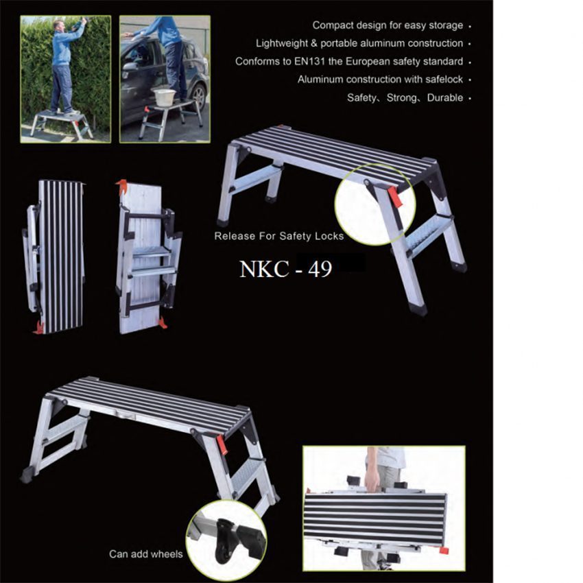 Thang nhôm bàn Nikawa NKC-49 - Hàng chính hãng