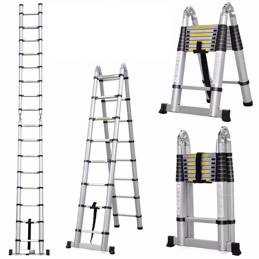 Thang nhôm xếp đôi Ameca AMI-560 - Hàng chính hãng