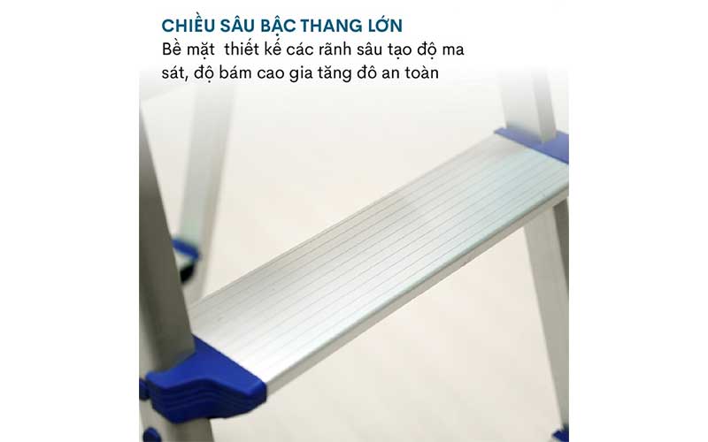 Thang nhôm gấp chữ A Advindeq ADL805 - Hàng chính hãng