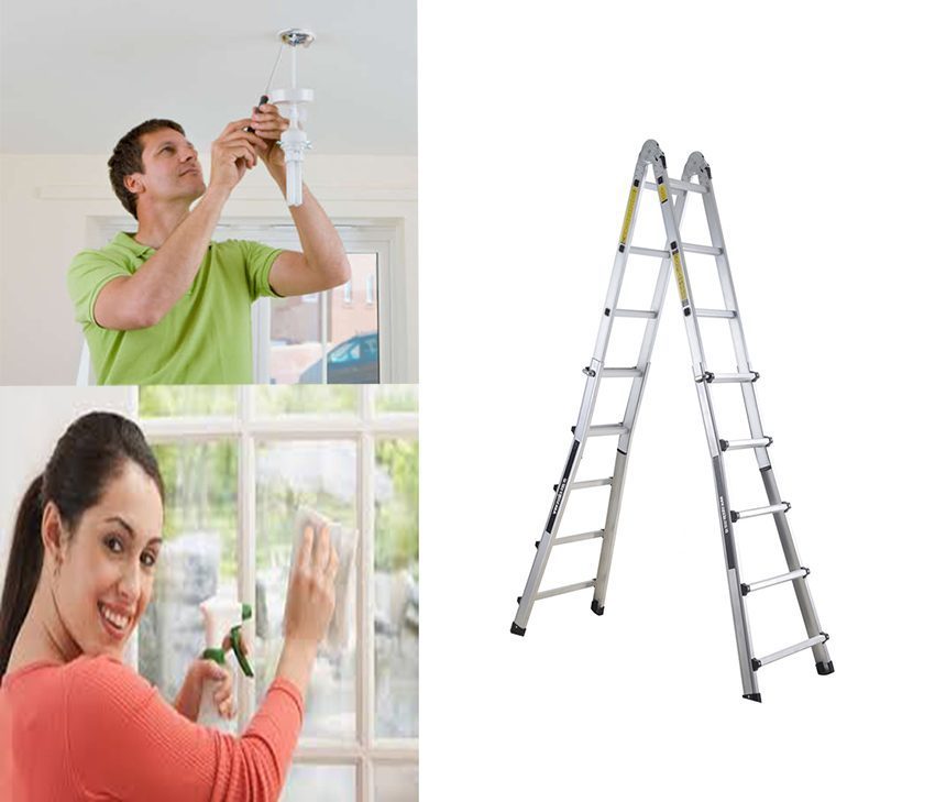 Thang nhôm gấp đa năng Sumika SKM 405 - Hàng chính hãng