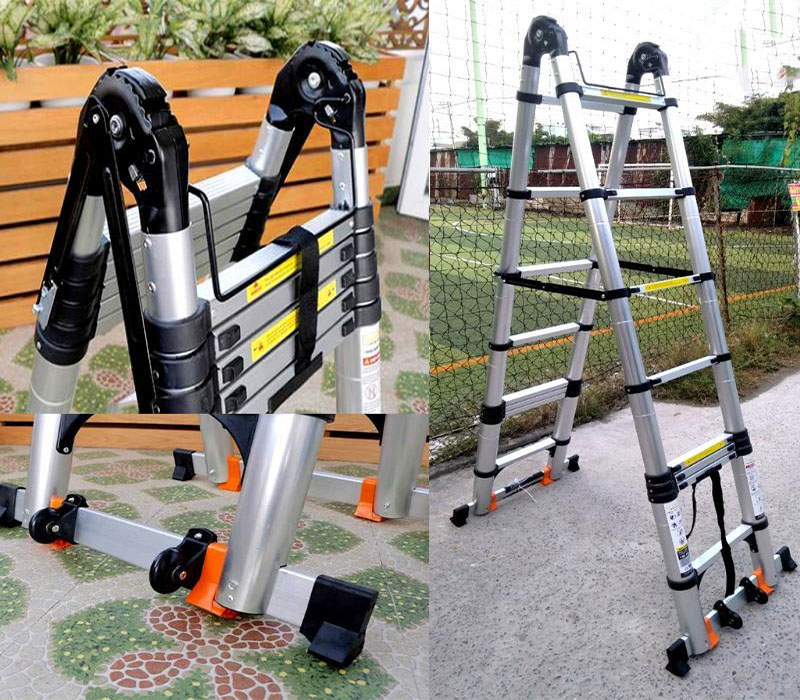 Thang nhôm rút đôi Sumika SK560D New - Hàng chính hãng