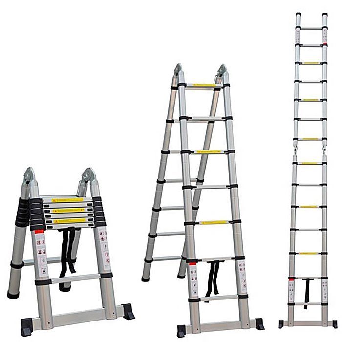 Thang nhôm rút gọn chữ A Advindeq ADT707B - Hàng chính hãng
