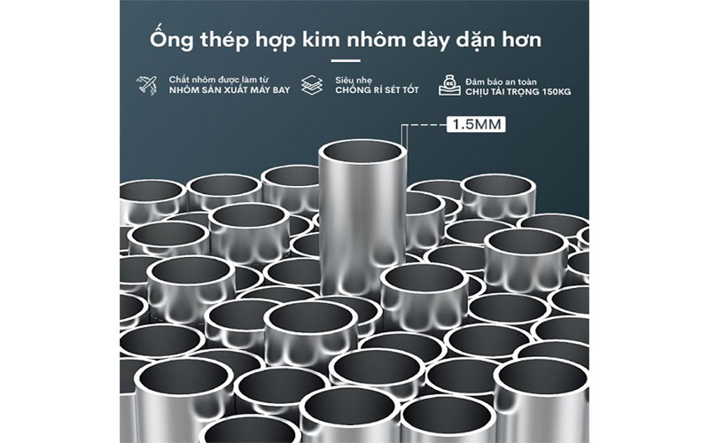 Thang nhôm rút gọn chữ A Fujihome TLA07R - Hàng chính hãng