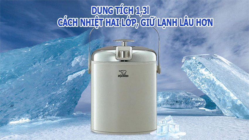 Bình đựng đá Zojirushi ZOBD-BJC-1300 - Hàng chính hãng
