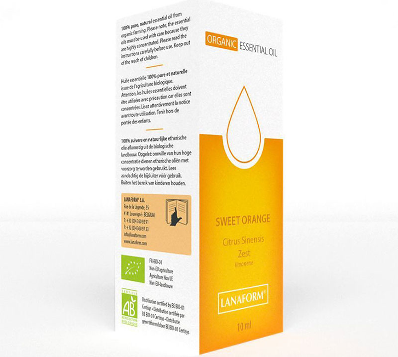Tinh dầu cam ngọt Lanaform Sweet Orange LA240004 - Hàng chính hãng