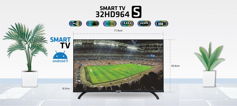 Android tivi Darling 32 inch 32HD964S - Hàng chính hãng