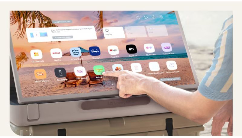 Tivi LG StanbyME Go 27 inch 27LX5QKNA - Hàng chính hãng