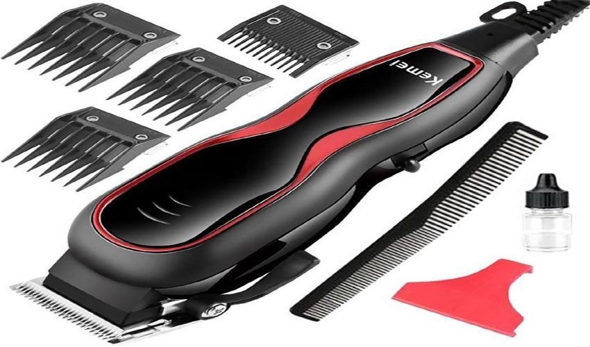 Tông đơ cắt tóc có dây Kemei KM–1027 - Hàng chính hãng