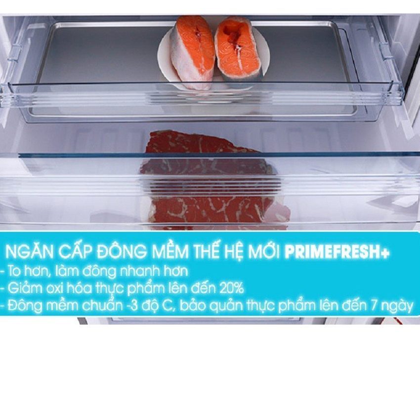 Tủ lạnh Econavi NR-BC369QKV2 - Hàng chính hãng