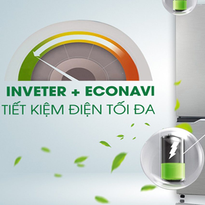 Tủ lạnh Econavi NR-BV329QSVN - Hàng chính hãng