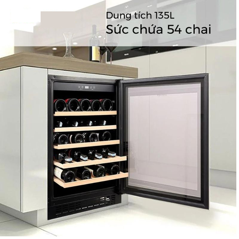 Tủ rượu vang Kocher KWEU-1156B - Hàng chính hãng
